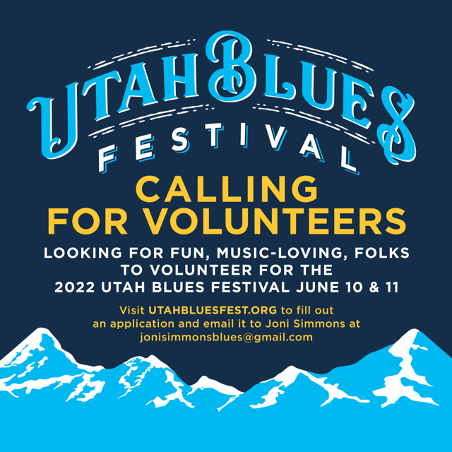 Volunteer • Utah Blues Festival